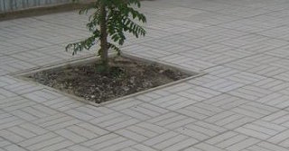 Качественная тротуарная плитка серого цвета в Похвистневе в октябре