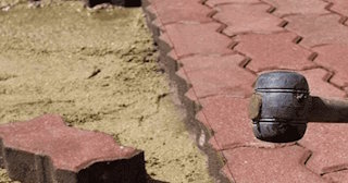 Укладка плитки на песок в Похвистневе в октябре