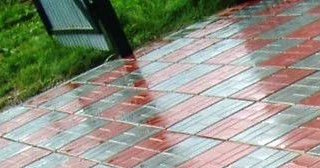 Профессиональная укладка цементной тротуарной плитки в Похвистневе в октябре