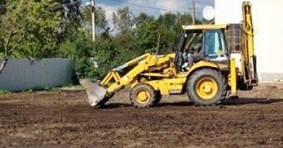 Выравнивание рельефа в Похвистневе в октябре